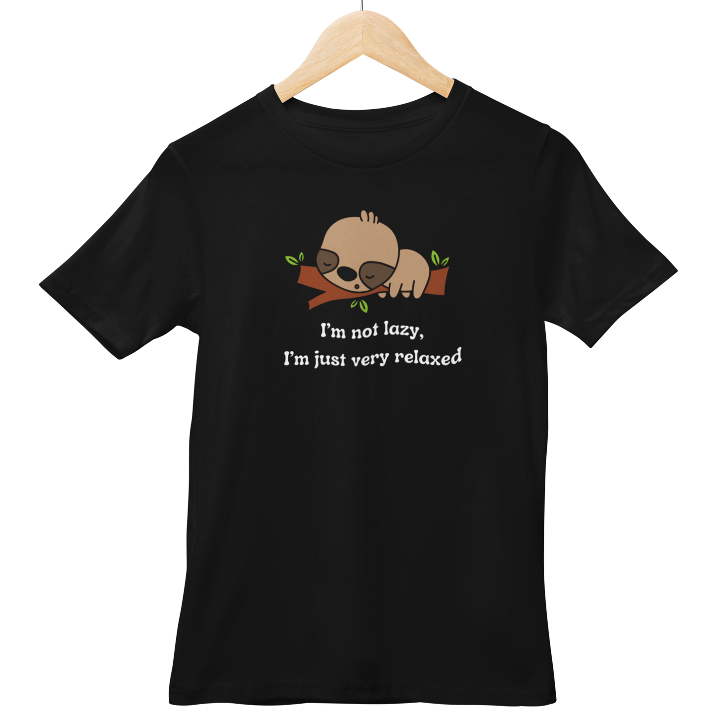 I'm Not Lazy Half Sleeve Tshirt