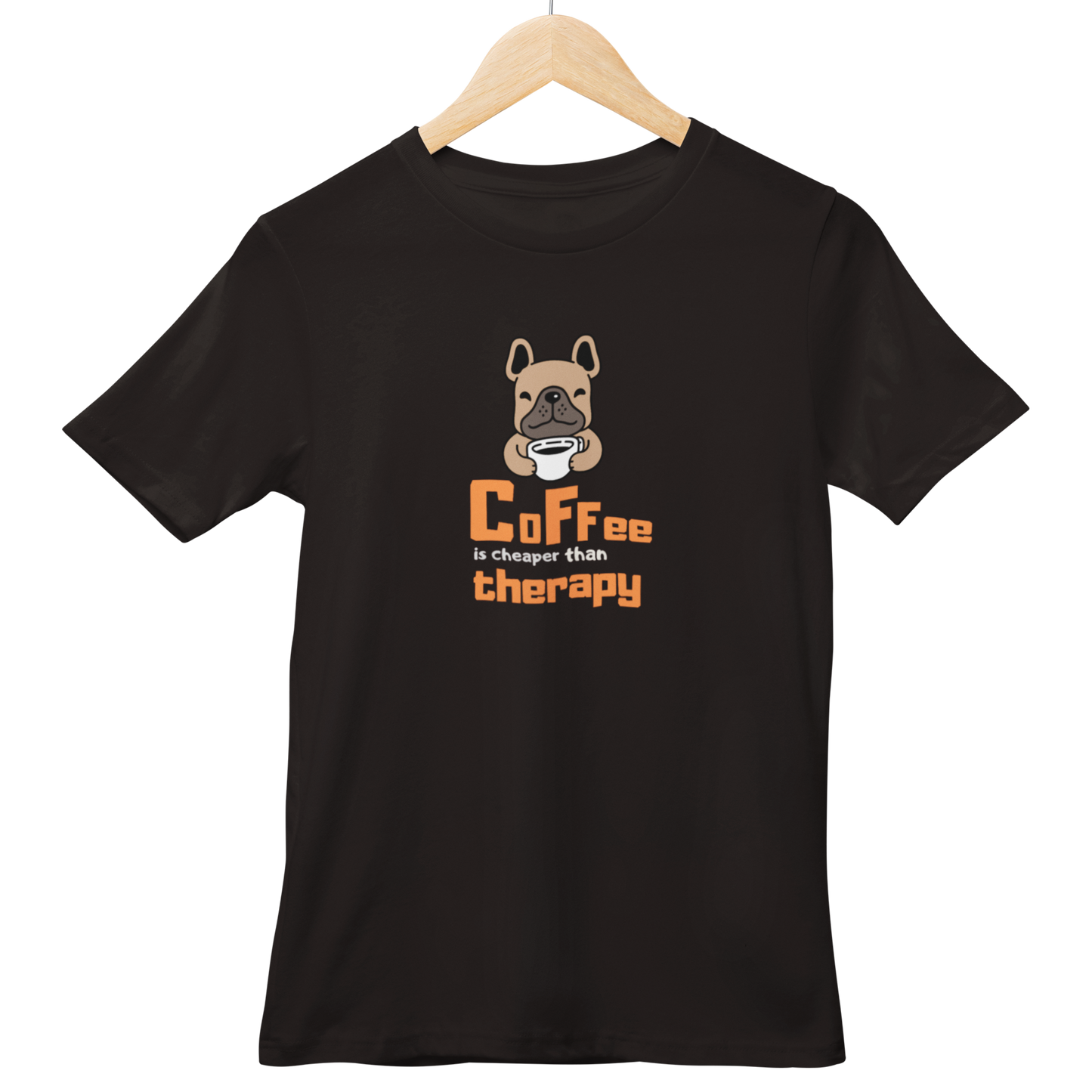 Coffee is cheaper than Therapy Half Sleeve Tshirt