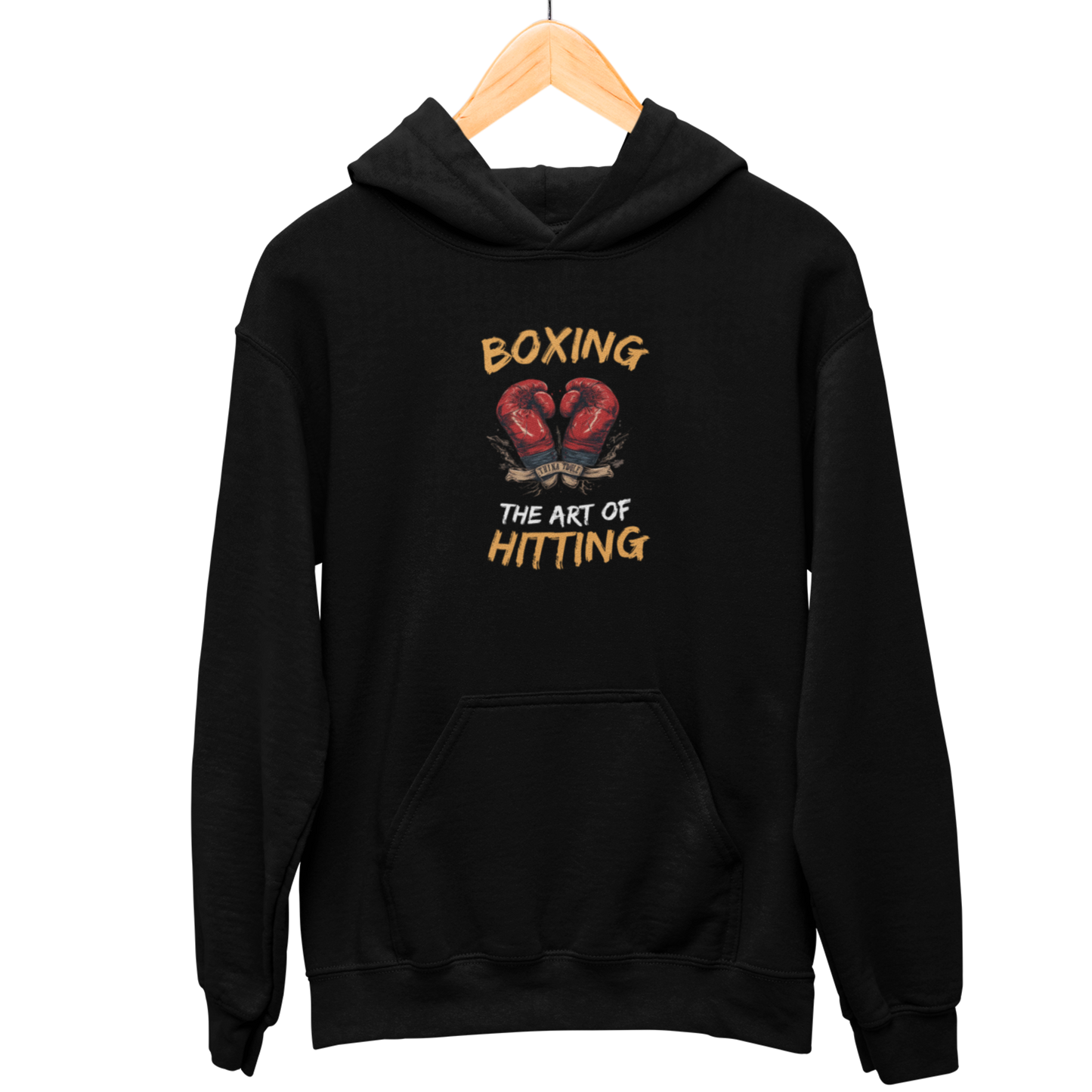 Boxing The Art Of Hitting Hooded Sweatshirt