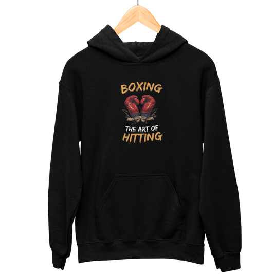 Boxing The Art Of Hitting Hooded Sweatshirt