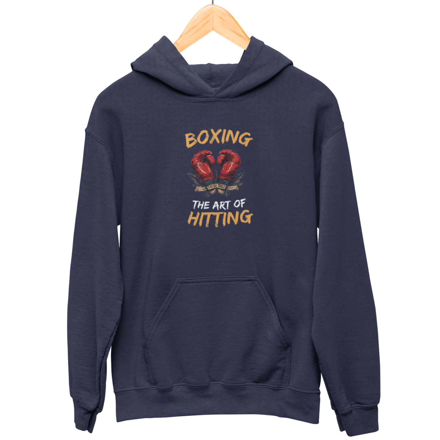 Boxing The Art Of Hitting Hooded Sweatshirt