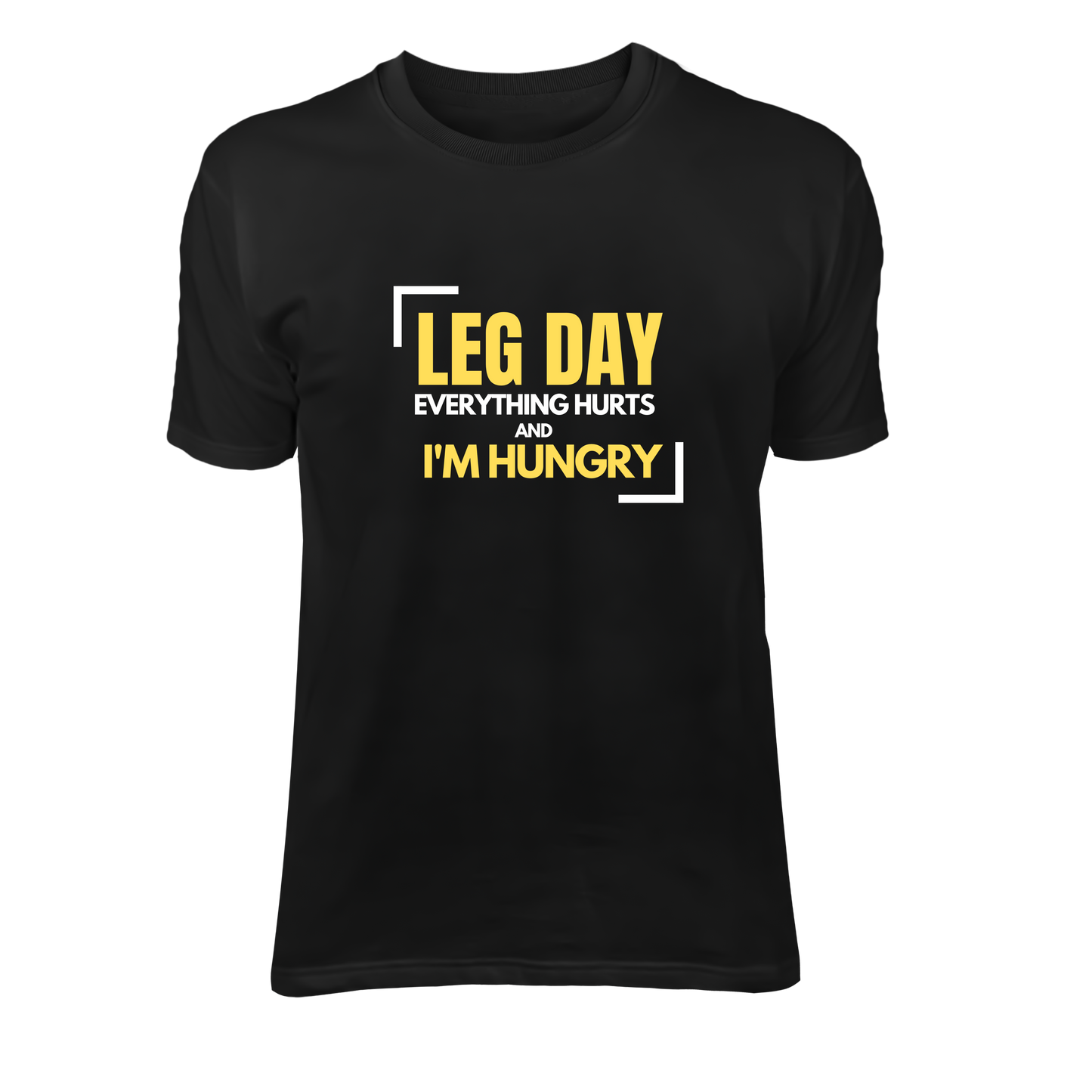 Leg Day I'm Hungry Half Sleeve Tshirt