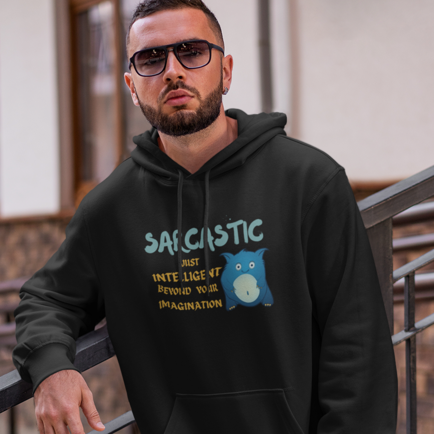 Sarcastic Hooded Sweatshirt