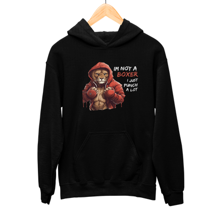 I'm Not A Boxer Hooded Sweatshirt