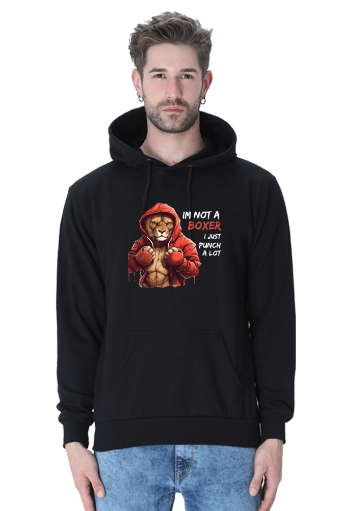 I'm Not A Boxer Hooded Sweatshirt